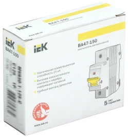 KARAT Авт. выкл. ВА47-150 1P D 63А 15кА IEK