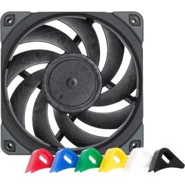 Кулер для корпуса/ Case Cooler Noctua NF-A12x25 PWM chromax.black.swap (120x120x25mm, 4-pin PWM, 60.09CFM, 22.6dBA, 2000RPM, Black)