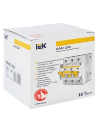 KARAT Авт. выкл. ВА47-100 3P C 25А 10кА IEK