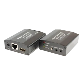 Приёмник/ OSNOVO Комплект для передачи HDMI, ИК управления и питания по кабелю витой пары (HDBaseT). Расстояние передачи до 40м (4K2K(30Гц)), до 70м (1080p). Поддержка технологии Power over HDBaseT(PoH). Поддержка HDMI 1.4 и HDCP 1.2. Передатчик:Вх.-HDMI(