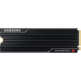 Твердотельный накопитель/ Samsung SSD 9100 PRO, 1000GB, M.2(22x80mm), NVMe 2.0, PCIe 5.0 x4, V-NAND TLC, R/W 14700/13300MB/s, IOPs 1 850 000/2 600 000, TBW 600, DWPD 0.3, with Heatsink (12 мес.)