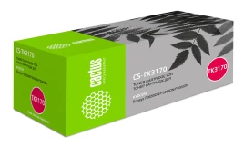 -/ Картридж лазерный Cactus CS-TK3170 TK-3170 черный (15500стр.) для Kyocera Ecosys P3050dn/P3055dn/P30