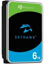 Жесткий диск/ HDD Seagate SATA3 6TB Skyhawk Surveillance 5400 256Mb 1  year warranty (replacement WD63PURZ, WD62PURZ, WD64PURZ, ST6000VX001)