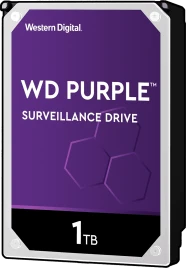 Жесткий диск/ HDD WD SATA3 1Tb Purple Video IntelliPower 64Mb (clean pulled) 1 year warranty (replacement ST1000VX013, WD11PURZ)