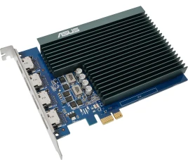 Видеокарта ASUS PCI-E GT730-4H-SL-2GD5 NVIDIA GeForce GT 730 2Gb 64bit GDDR5 902/5010 HDMIx4 HDCP Ret [GT730-4H-SL-2GD5]