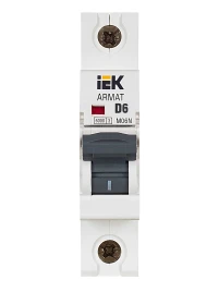 ARMAT Авт. выкл. M06N 1P D 6А IEK