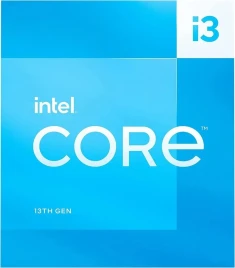 Процессор/ CPU LGA1700 Intel Core i3-13100F (Raptor Lake, 4C/8T, 3.4/4.5GHz, 5MB, 89W) OEM