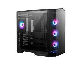 Корпус ПК без блока питания/ Case MSI MAG PANO 100R PZ, Midi-Tower, TG, 4x120mm ARGB, 2xUSB 3.2, 1xUSB 3.2 Type-C, ATX, mATX, mITX Black