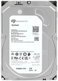 Жесткий диск/ HDD Seagate SATA3 4TB 5400 RPM Skyhawk 256Mb 1 year warranty (replacement ST4000VX016, ST4000VX005, ST4000VX013, ST4000VX007, WD43PURZ)