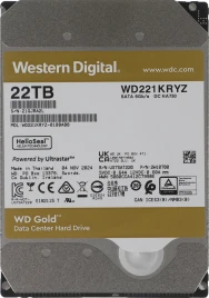 Жесткий диск WD SATA-III 22TB WD221KRYZ Gold 512E (7200rpm) 512Mb 3.5"