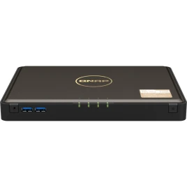 Сетевое хранилище без дисков/ SMB QNAP TBS-464-8G NAS  4-bay M.2 NVMe, Intel Celeron N5105 4-core/4-thread 2.0-2.9 GHz, 8 GB DDR4, 2 x 2.5 GbE, 2xUSB 3.2 Gen 1 port, 3xUSB 2.0 port, 2xHDMI Output