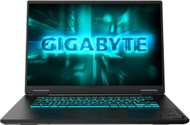 Ноутбук Gigabyte Gaming A16 GA63H AMD Ryzen AI 7 260/16Gb/SSD1Tb/RTX5050 8Gb/16"/IPS/WUXGA/1920x1200/165Hz/NoOS/Black (3THK3KZ894SD)