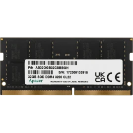 Модуль памяти для ноутбука APACER SODIMM 32GB DDR4-3200 ES32G21PSI