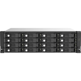 Полка расширения сетевого хранилища без дисков/ ENTERPRISE QNAP TL-R1620Sep-RP SAS expansion module, 16 bays 3.5 "/ 2.5" SAS / SATA 12/6 Gb / s rackmount, 2 power supplies. W/o RAIL-B02