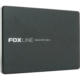 Твердотельный накопитель/ Foxline SSD X5ST, 960GB, 2.5" 7mm, SATA3, 3D TLC, R/W 500/450MB/s, IOPs 60 000/70 000, TBW 600, DWPD 0.9 (2 года)