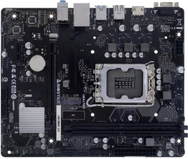 Материнская плата Biostar H610MHC 2.0 Soc-1700 Intel H610 2xDDR4 mATX AC`97 8ch(7.1) GbLAN RAID+VGA+HDMI