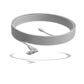 Кабель/ Accessory Logitech ,Rally Mic Pod ext Cable, Off-White