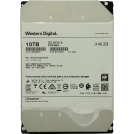 Жесткий диск/ RECERTIFIED HDD HGST SATA Server 10Tb Ultrastar HE10 7200 6Gb/s 256MB 0F27488 1 year warranty (replacement HUH721010ALE604, ST10000NM017B, ST10000NM001G, MG10ADA10TE) RECERTIFIED