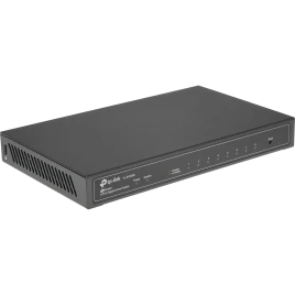 Коммутатор/ 8-port Gigabit Desktop Smart Switch, 8 10/100/1000Mbps RJ45 ports, Tag-based VLAN, STP/RSTP/MSTP, IGMP V1/V2/V3 Snooping, DHCP Filtering, 802.1P QoS, Rate Limiting, Voice VLAN, Port Trunking, LACP, Port Mirroring, SNMP, RMON, steel case