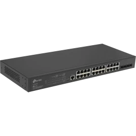 Коммутатор/ JetStream™ 24-port Gigabit L2/L2+ Managed Switch with 4 SFP slots, support SDN controller, abundant L2/L2+ features, 1U rack mountable