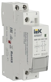 ARMAT Контактор модульный KMR 20А 230В AC 1НО 1НЗ IEK