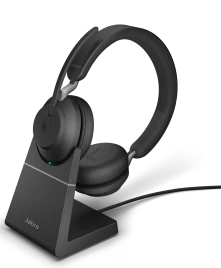 Гарнитура беспроводная/ Jabra Evolve2 65, Link380c MS Stereo Stand Black