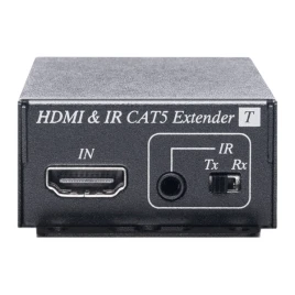 Комплект/ SC&T HE02EI Комплект для передачи (удлинитель) HDMI сигнала с ИК повторителем по одному кабелю витой пары (HDBaseT).
