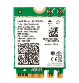 Плата сетевого контроллера/ Intel Wi-Fi 6 AX200, 2230, 2x2 AX+BT, No vPro, 985927