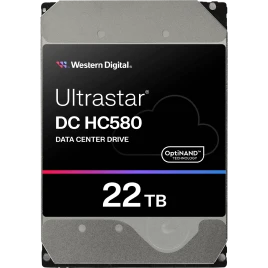 Жесткий диск/ HDD WD SAS Server 22Tb Ultrastar DC HC580 7200 12Gb/s 512MB 1 year warranty (replacement WUH722222AL5204, WUH722020BL5204, ST22000NM000E, MG10SCA20TE, ST20000NM002D, ST20000NM007H)