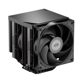 Кулер для процессора/ CPU Cooler PCCooler RT720 TC BK (270W, 4-pin PWM, 157.5mm, Al/Cu, 7x6mm, 2x120mm, 73.32CFM, 34.9dBA, 2200RPM, S: 1851/1700/1200/115X, AM5/AM4, black)