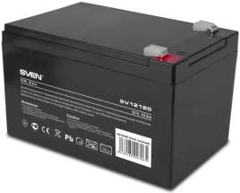 Батарея SVEN SV 12120 (12V 12Ah), 12В, 12А*ч