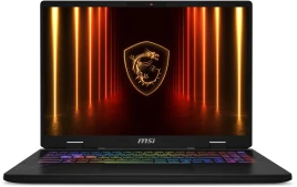 Ноутбук MSI Crosshair A16 HX D8WGKG-078XRU AMD Ryzen 7 8840HX/32Gb/SSD1Tb/RTX5070 8Gb/16"/IPS/WQXGA/2560x1600/240Hz/NoOS/Cosmos Gray (9S7-15PL21-078)