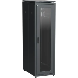 ITK LINEA N 47U 800х1000мм стекл. пер. дв. задн. метал. чер.