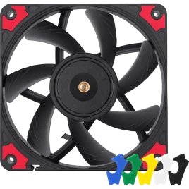 Кулер для корпуса/ Case Cooler Noctua NF-A12x15 PWM chromax.black.swap (120x120x15mm, 4-pin PWM, 55.44CFM, 23.9dBA, 1850RPM, Black)