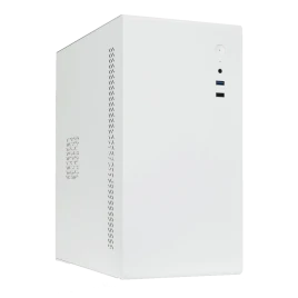 Корпус с блоком питания 450Вт./ Case Foxline FL-719W-FZ450R-U31, mATX case, white, w/PSU 450W 12cm, w/1xUSB2.0, w/1xUSB3.0, w/1xCombo Audio, w/pwr cord, w/o FAN
