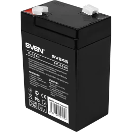 Батарея SVEN SV 645 (6V 4.5Ah), 6В, 4.5А*ч
