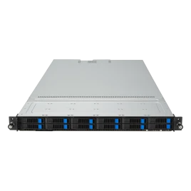Серверная платформа/ ASUS RS501A-E12-RS12U, 1U, 1 x  SP5 LGA6096 360W, 24 x DDR5 6400/4800*, 12x 2.5" NVMe hsb, 2 x M.2 22110, up to 3 PCIe Gen5 + 1 OCP3.0, up tp 2 single-wide GPU, 2 x 1GbE RJ-45 LAN, 1+1 1600W