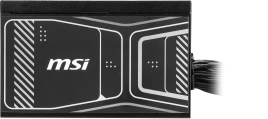Блок питания ПК/ Power Supply MSI MAG A850GN PCIE5, 850W 80+ Gold (ATX, 3.1, PCIe 5.1, Non-modular, 1x24(20+4)pin, 2xCPU 8(4+4)pin, 2xPCIe*2 8(6+2)pin, 1x12VHPWR (450W), 4xSATA3, 4xMOLEX4pin, Active, 120x120mm, 140x150x86mm, APFC, black)