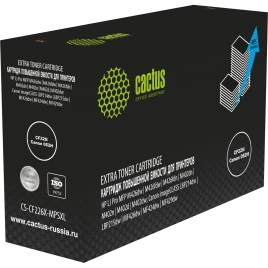 -/ Картридж лазерный Cactus CS-CF226X-MPSXL CF226/Canon 052H черный (15000стр.) для HP LJ Pro MFP M426dw/M426fdw/M426fdn/M402dn/M402n/M402d/M402dw; Canon imageCLASS LBP214dw/LBP215dw/MF426dw/MF424dw/MF429dw
