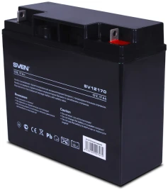 Батарея SVEN SV 12170 (12V 17Ah), 12В, 17А*ч