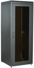 ITK LINEA N 38U 800х800мм стекл. пер. дв. задн. металл. чер.