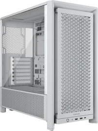 Корпус без блока питания/ Case Corsair Frame 4000D, Midi-Tower, TG, no fan, 2xUSB-A 3.2, 1xUSB 3.2 Type-C, E-ATX, ATX, mATX, mITX White