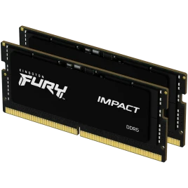 Память оперативная/ Kingston 32GB 4800MT/s DDR5 CL38 SODIMM (Kit of 2) FURY Impact PnP