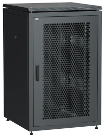 ITK LINEA N 18U 800х800мм перф. пер. дв. задн. металл. чер.