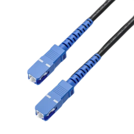 GCR PRO Патч-корд оптический 55.0m соединительный SC/UPC - SC/UPC Simplex одномодовый SM 9/125, LSZH, черный