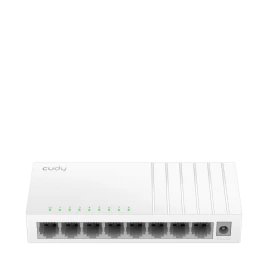 Коммутатор/ 8-Port 10/100 Mbps Desktop Switch, 8 10/100M RJ45 Ports, Loop Detection, Desktop Plastic Case, Power Saving, Plug & Play