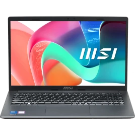 Ноутбук MSI Modern 15 F1MG-1099RU Core 7 150U 16Gb SSD512Gb Intel Graphics 15.6" IPS FHD (1920x1080) Windows 11 Pro grey WiFi BT Cam (9S7-15S111-1099)