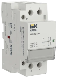ARMAT Контактор модульный KMR 40А 24В AC/DC 2НО IEK