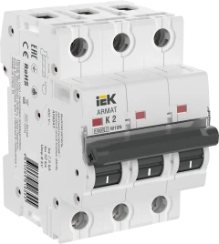 ARMAT Авт. выкл. M10N 3P K 2А IEK