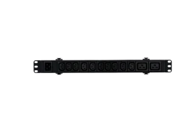 БРП Uniprom, базовый, 1U, 240В, 1Ф, 16A, 10xC13 2xC19, 2м кабель, IEC320 C20